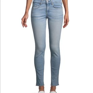 Tag and bone ankle skinny jeans